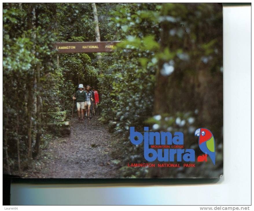 (502) Australian Folder Postcard - Livret De Carte D´Australie - Binna Burra - Autres & Non Classés