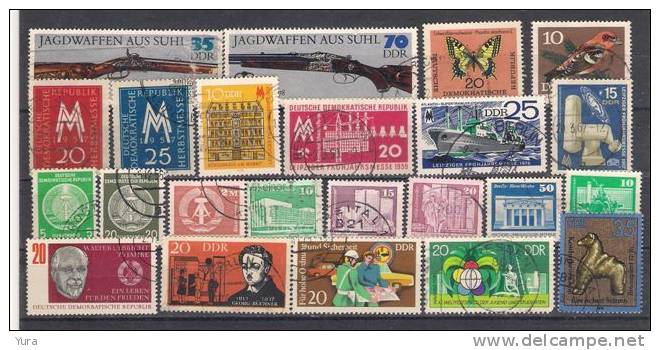 Lot 35 Germany Democratic  Republic Small Collection 100+ Without Dublicates  4 Scans - Verzamelingen