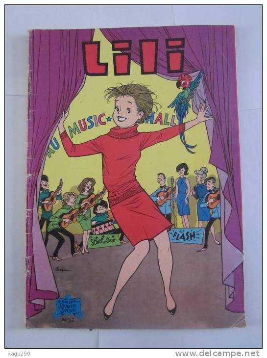 BD  - LILI N° 33 Au Music Hall - Lili L'Espiègle