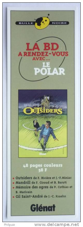 MARQUE PAGE DUPUIS - MINIAC - OUTSIDERS - Bookmarks