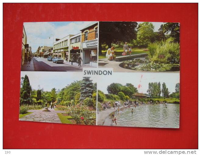 SWINDON:REGENT STREET,TOWN GARDENS,... - Autres & Non Classés