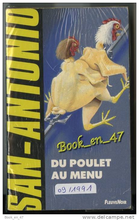 {74529} San-Antonio, Du Poulet Au Menu. 09/1991  ; A. Siauve . " En Baisse " - San Antonio