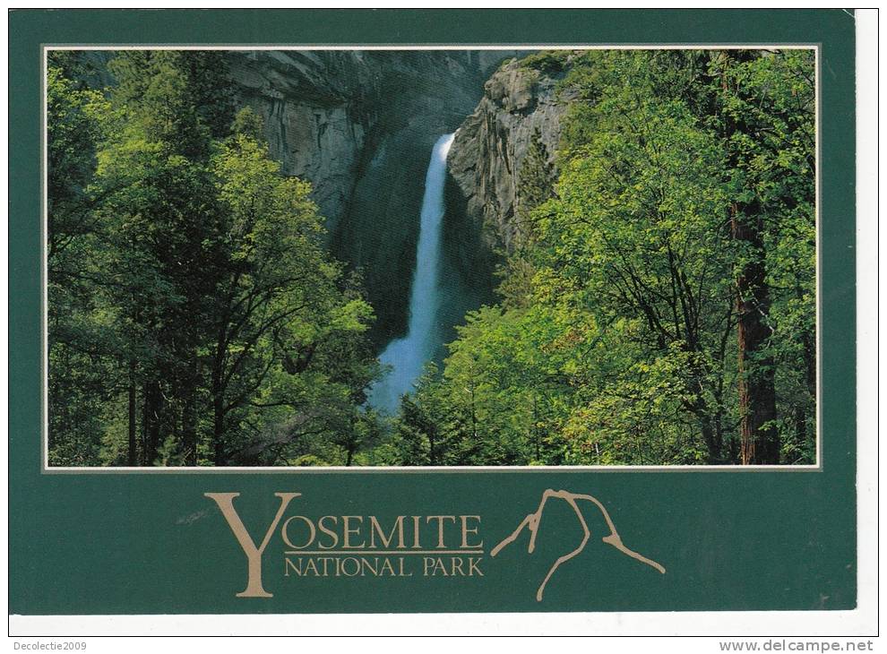 BR25495 Yosemite National Park   2 Scans - Yosemite