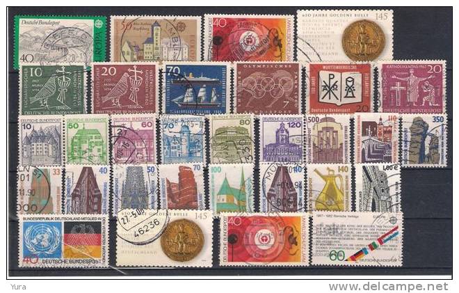 GERMANY   FEDERAL REPUBLIC Small Collection  5 Scans 149 Different Without Dublicates - Collections