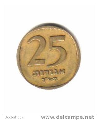 ISREAL    25  AGOROT 1960  (KM # 27) - Israël