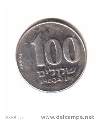 ISREAL    100  SHEQALIM  1984  (KM # 143) - Israel