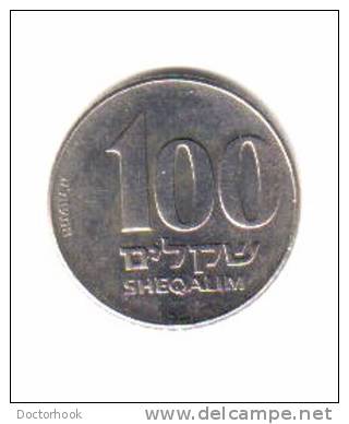 ISREAL    100  SHEQALIM  1985  (KM # 143) - Israel