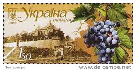 Ukraine 2010 Winemaking Grapes 1v MNH - Wines & Alcohols