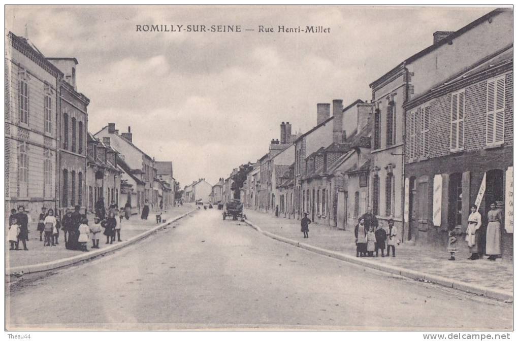 ¤¤  -   ROMILLY-sur-SEINE   -  Rue Henri-Millet    -  ¤¤ - Romilly-sur-Seine