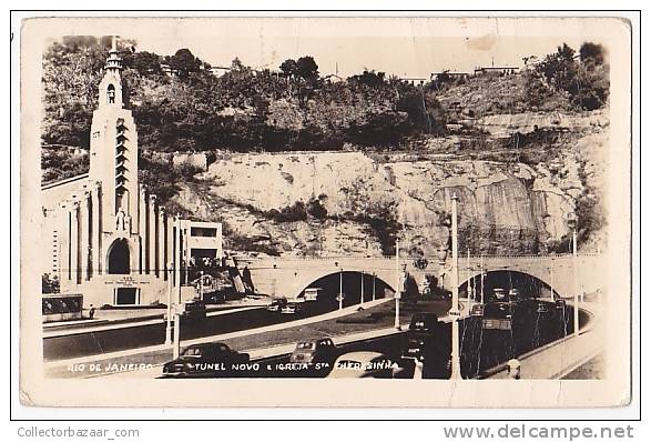 BRAZIL RIO DE JANEIRO  FOTO CARTAO POSTAL CA1930 VINTAGE ORIGINAL POSTCARD Cpa AK (W3-0215) - Rio De Janeiro