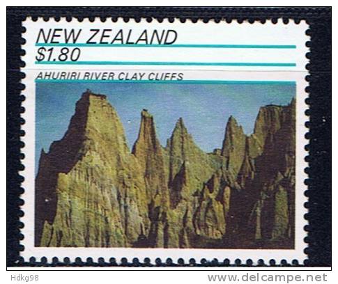 NZ Neuseeland 1991 Mi 1181 Gesteinsformationen - Used Stamps