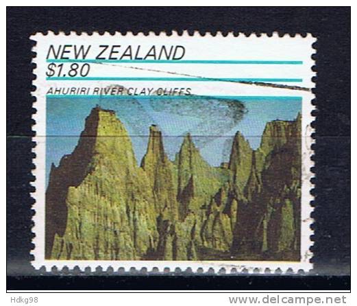 NZ Neuseeland 1991 Mi 1181 Gesteinsformationen - Oblitérés