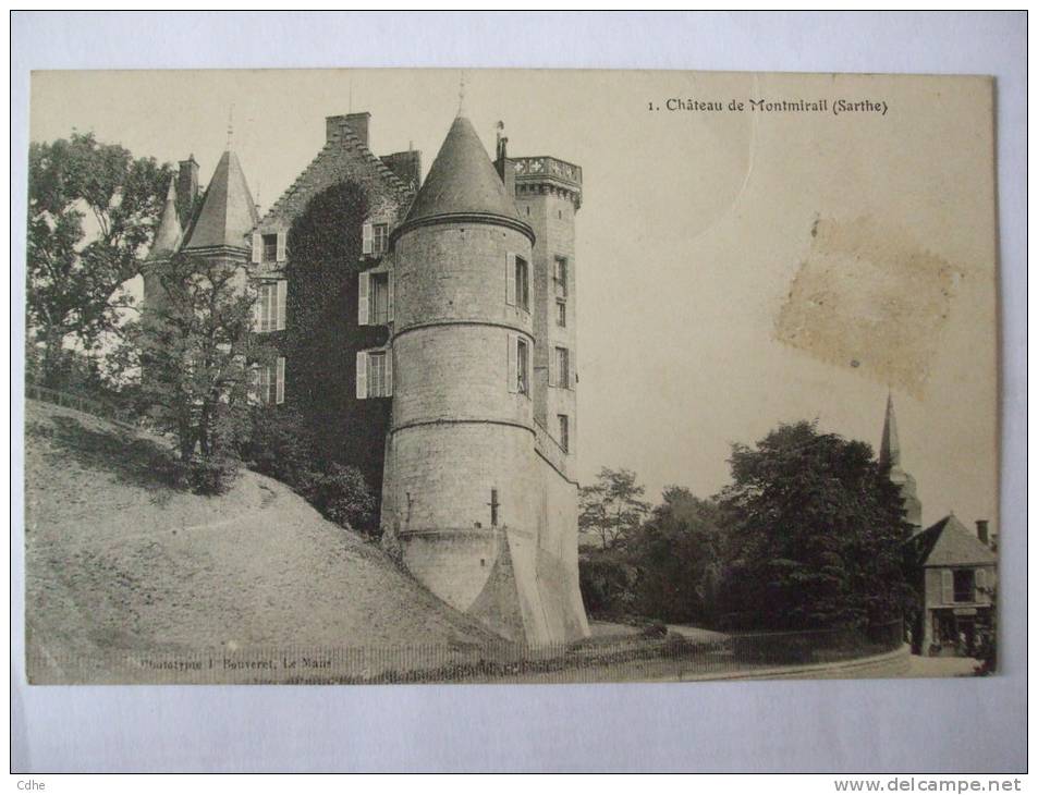 72 - LETH - CHATEAU DE MONTMIRAIL - Montmirail