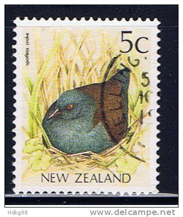 NZ+ Neuseeland 1991 Mi 1182 Rauchsumpfhuhn - Oblitérés