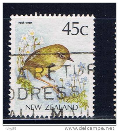 NZ+ Neuseeland 1991 Mi 1183 Felsschlüpfer - Used Stamps