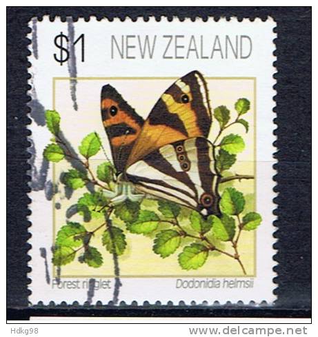 NZ+ Neuseeland 1991 Mi 1208 Schmetterling - Oblitérés