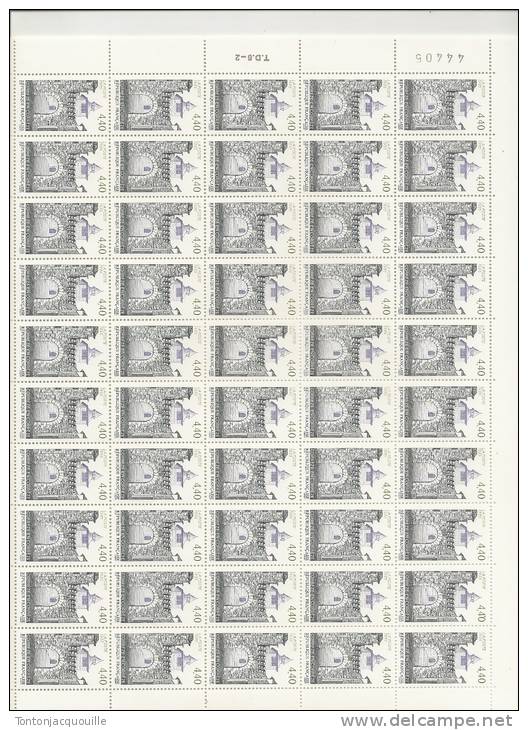 CORREZE EN CORREZE   -   FEUILLE DE 50 TIMBRES A 4,40 - Full Sheets