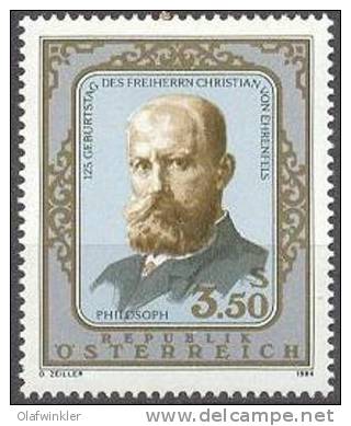 1984 Christian Von Ehrenfels ANK 1815 / Mi 1782 / Sc 1281 / YT 1611 Postfrisch/neuf/MNH - Ungebraucht