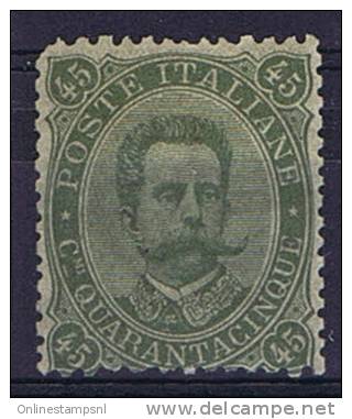 Italy: 1899 Sa 46Mi 51, MH, Thin Paper , Irregular Perforation Perforazione Irregolare - Mint/hinged