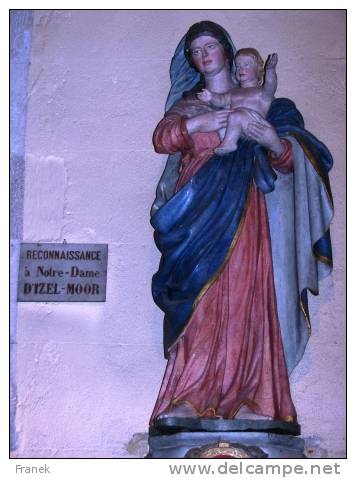 VAEffoues002 - LA FORET FOUESNANT - L´Eglise - Notre Dame D´Izel Moor - Vierge à L´Enfant - La Forêt-Fouesnant