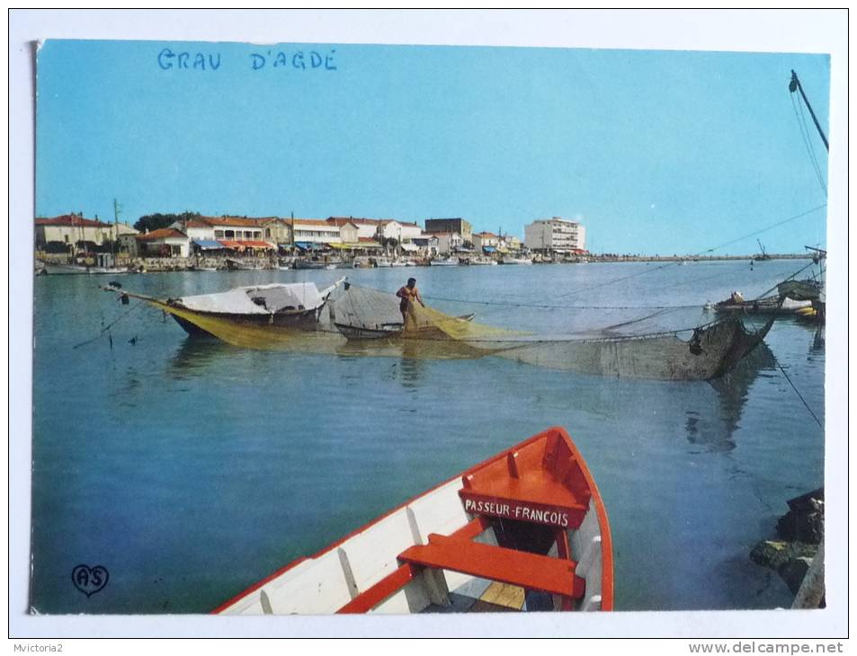 Le GRAU D´AGDE - Les Bords De L'Hérault, Près De L'embouchure - Agde