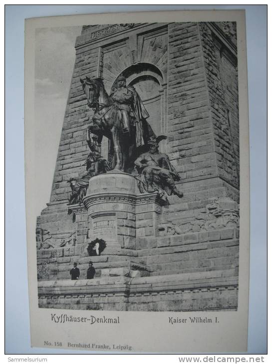 (1/2/46) AK Kyffhäuser-Denkmal Kaiser -Wilhelm I. - Kyffhäuser