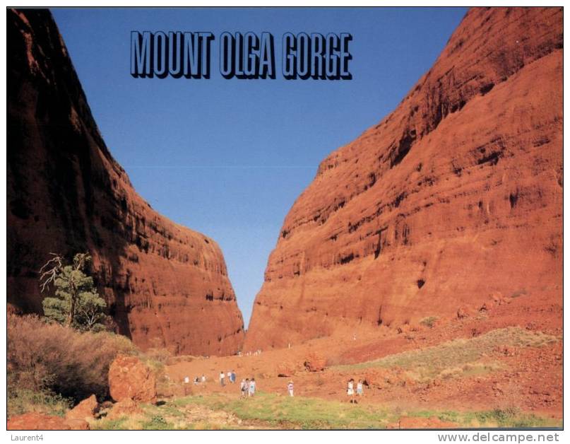 (315) Australia - NT - Mt Olga Gorge - Andere & Zonder Classificatie