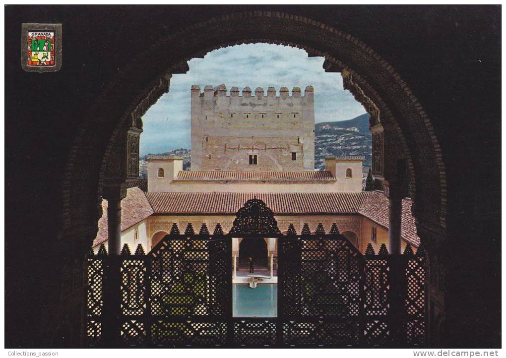 Cp , ESPAGNE , GRANADA , L'Alhambra  , Patio De Los Arrayanes - Granada