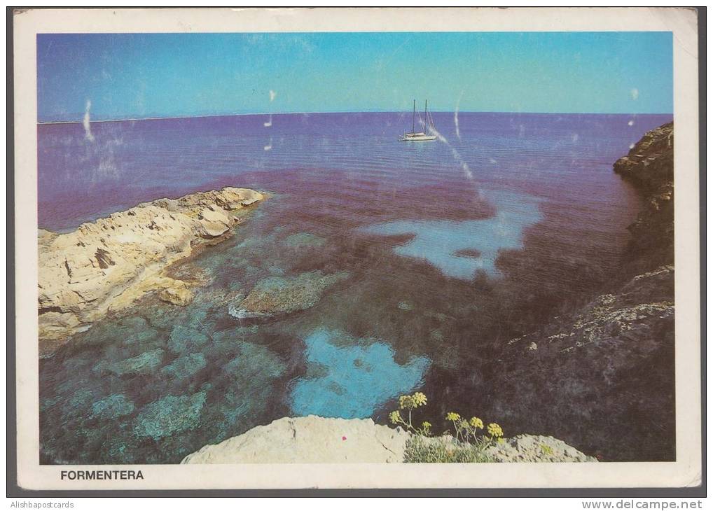 Used Picture Postcard, Formentera, Spain As Per Scan - Formentera