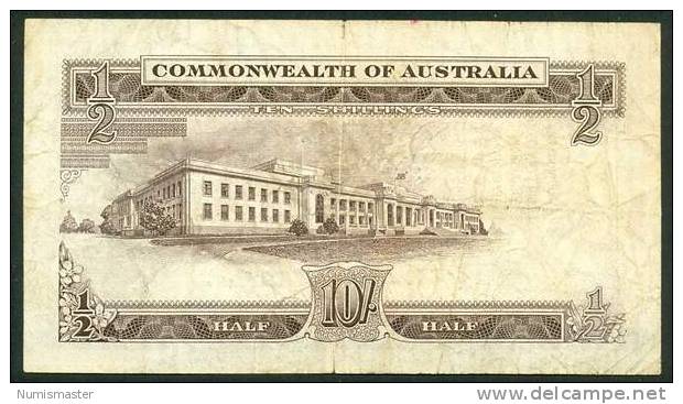 AUSTRALIA , 10 SHILLINGS ND ( 1954 - 60 ) , P-29 - Autres & Non Classés