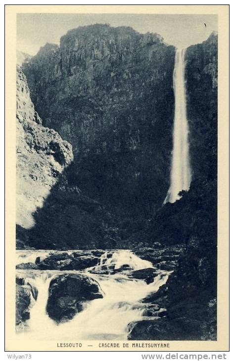 LESSOUTO  Cascade De Malétsunyané - Lesotho