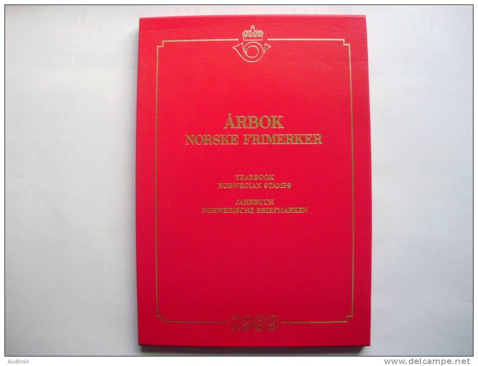 Norwegen Briefmarkenjahrbuch/yearbook 1989 ++ Postfrisch MNH - Volledig Jaar