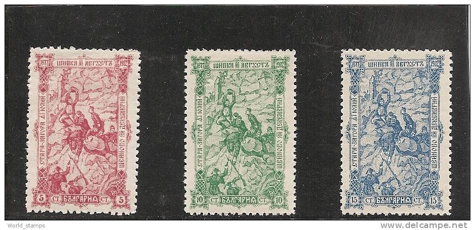 BULGARIE 1902 * - Unused Stamps