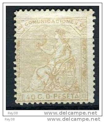 I REPUBLICA 40CTS*/**,  1873, - Unused Stamps