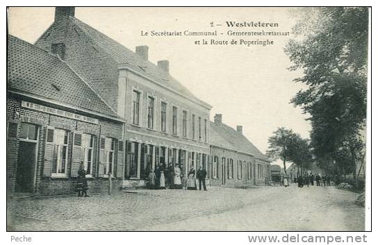 N°23117 -cpa Westvleteren  -le Secrétariat Communal- - Vleteren