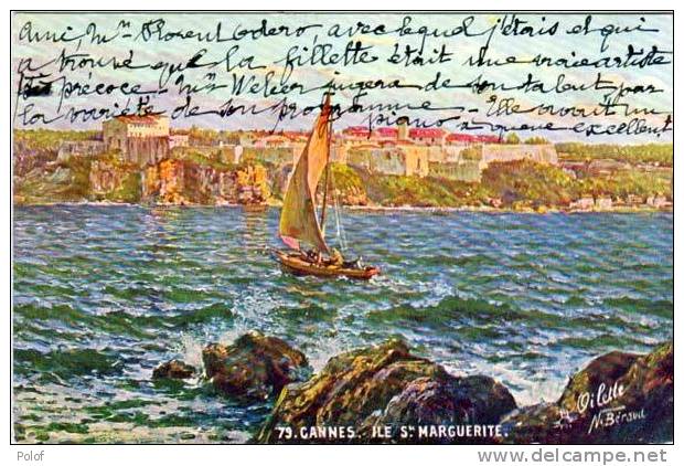 N. BERAUD - CANNES - Ile Sainte Marguerite R (1) - Beraud