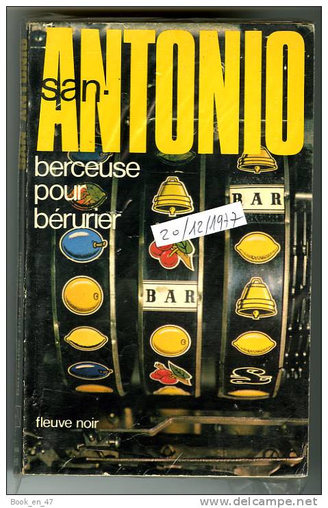 {23915} San-Antonio "Berceuse Pour Bérurier" 20/12/1977. . " En Baisse " - San Antonio