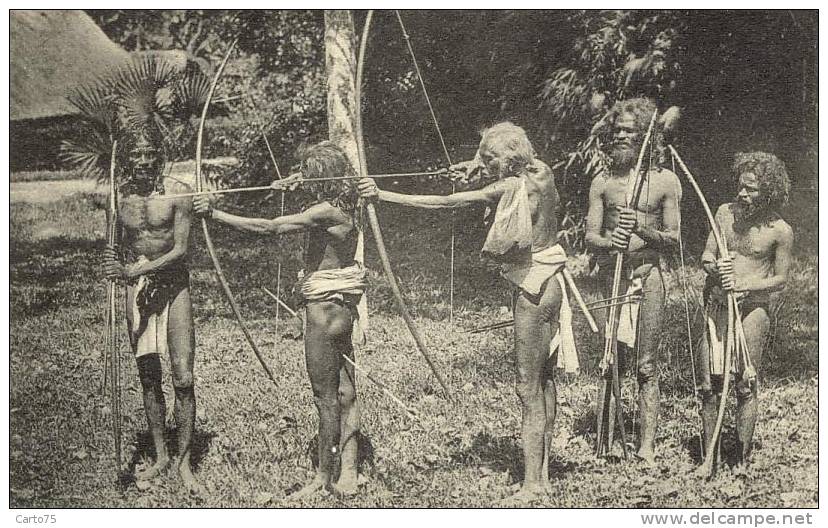 CEYLAN - Sri Lanka - Guerriers - Arc - Nu - Types - Sri Lanka (Ceylon)