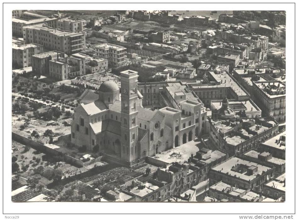 BISCEGLIE - BARI - ANNI 50 SCORCIO PANORAMICO DALL'AEREO - Bisceglie