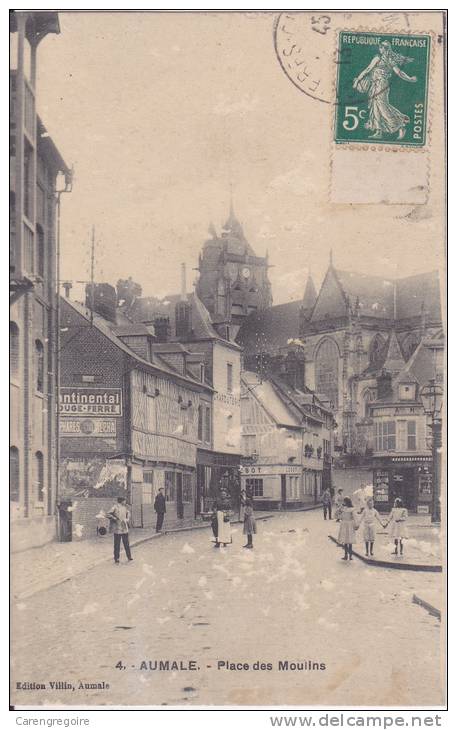 AUMALE-place Des Moulins - Aumale