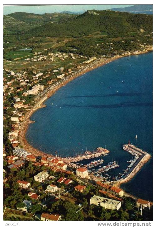 Carte Postale LES LECQUES PORT Et La BAIE VAR 83 PROVENCE COTE D'AZUR MIRACLE DE LA NATURE Vue Avion Alain PERCEVAL - Les Lecques