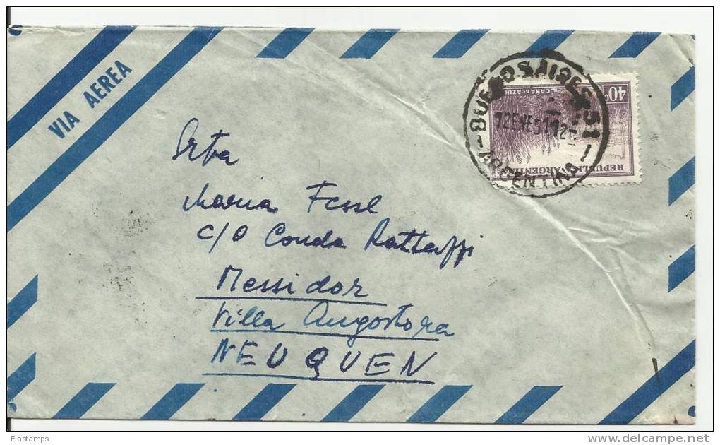 =Argentina  1951brief - Storia Postale