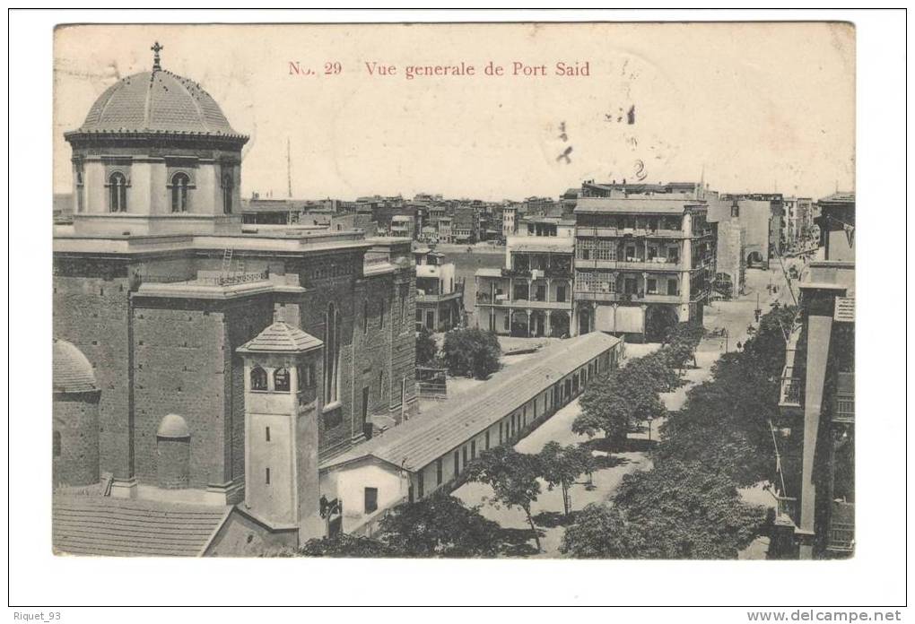 N°. 20 - Vue Générale De Port Saïd - Port Said