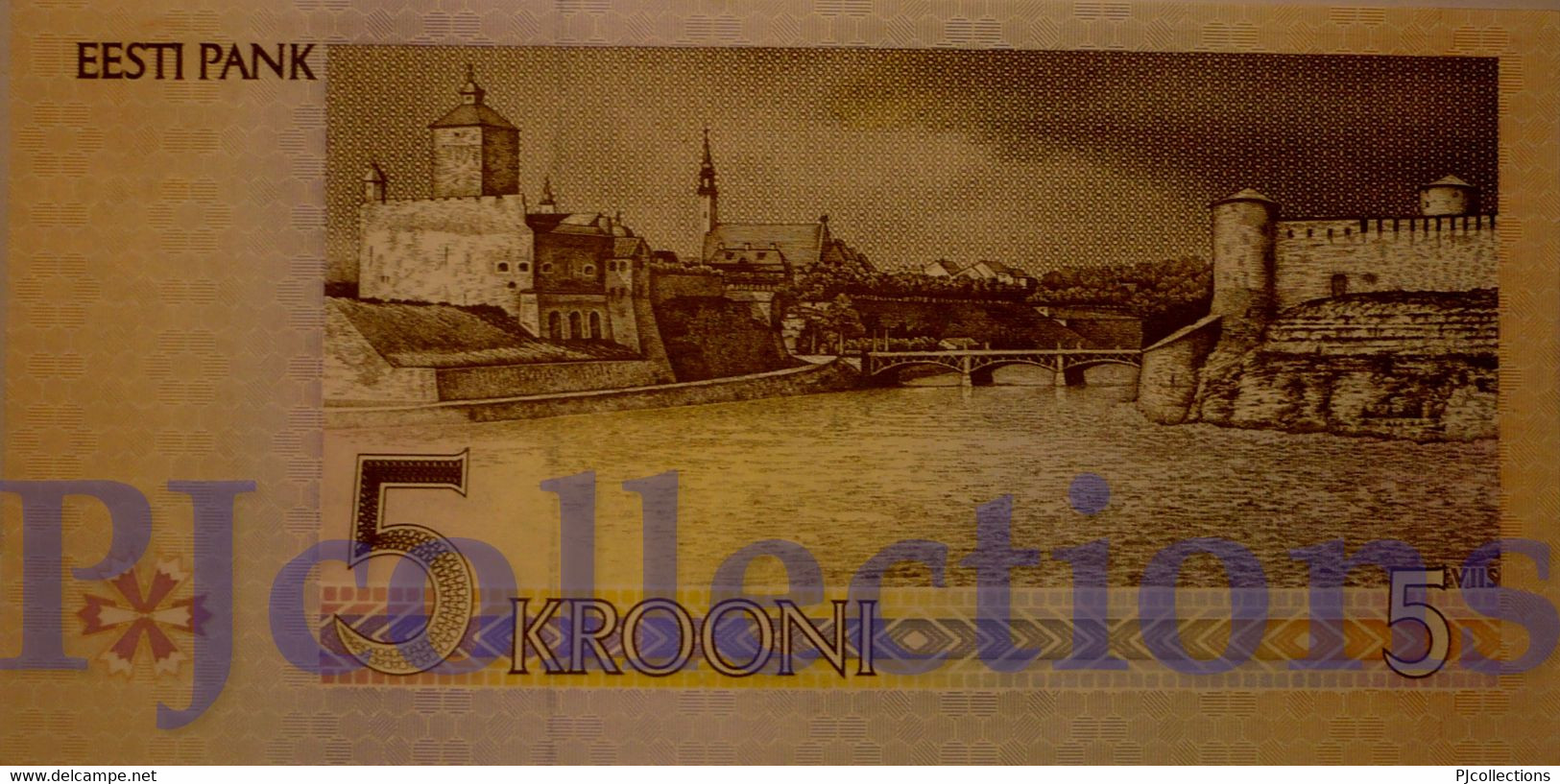 ESTONIA 5 KROONI 1994 PICK 76 UNC - Estonie
