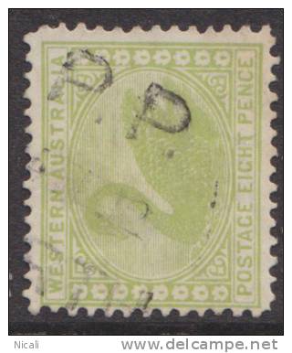 WESTERN AUSTRALIA 1905 8d SG 144 U XM1025 - Used Stamps