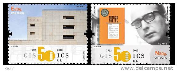 Portugal 2012 - 50e Ann Institut De Sciences Sociales - 2v Neufs // Mnh - Unused Stamps