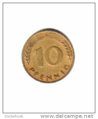 GERMANY    10  PFENNIG  1949 D  (KM # 103) - 10 Pfennig