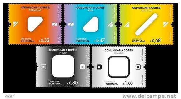 Portugal 2012 - Communiquer En Couleurs - 5v Neufs // Mnh - Unused Stamps