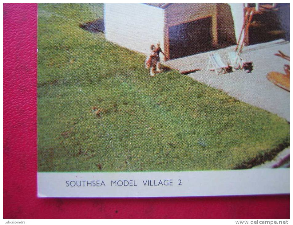 CPSM   ANGLETERRE  SOUTHSEA MODEL VILLAGE 2   NON VOYAGEE - Portsmouth
