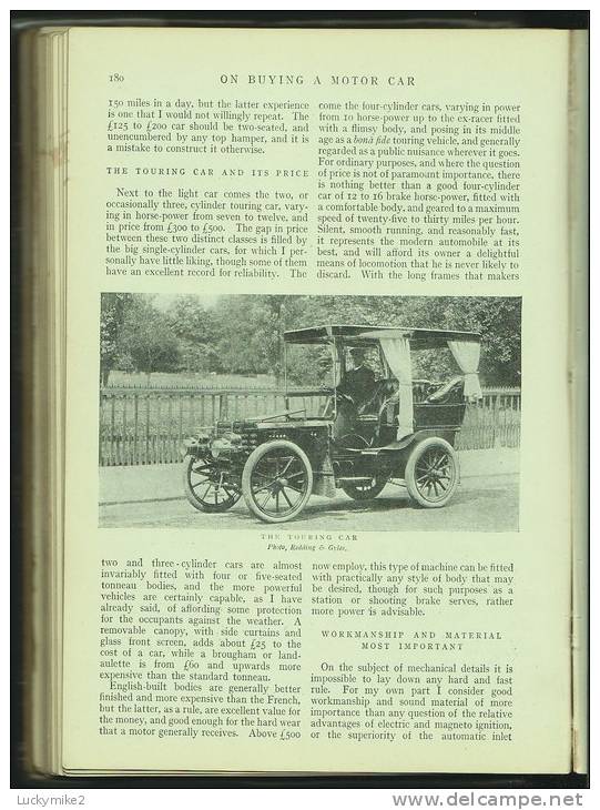 "C B Fry´s Magazine Of Action And Outdoor Life"  Volume 1 (April - Sept 1904). - Nautra